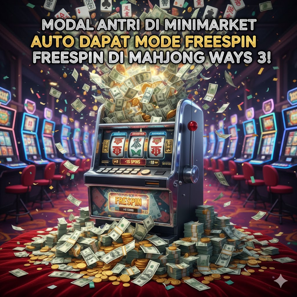 Cuma Modal Antri di Minimarket, Auto Dapat Mode Freespin di Mahjong Ways 3!