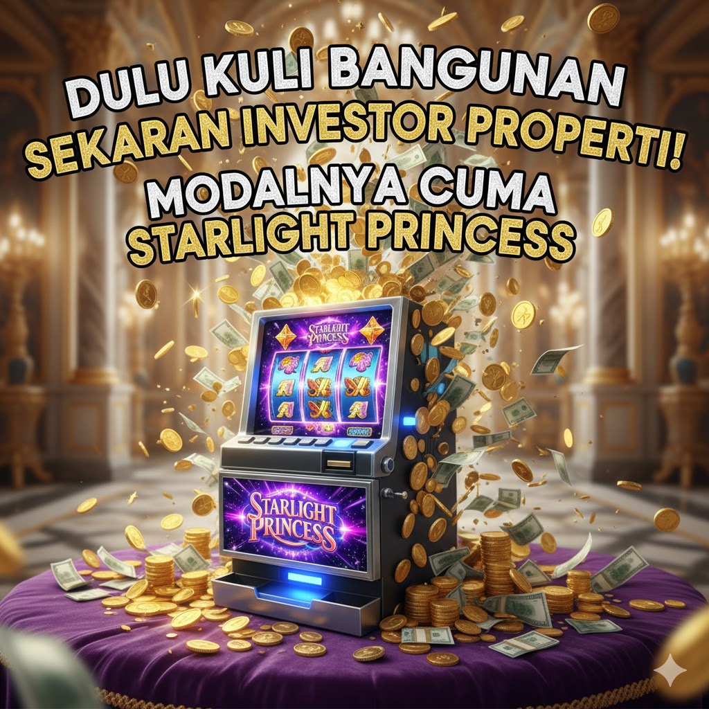 Dulu Kuli Bangunan, Sekarang Investor Properti! Modalnya Cuma Starlight Princess di Kala Nunggu Adonan Semen Kering!
