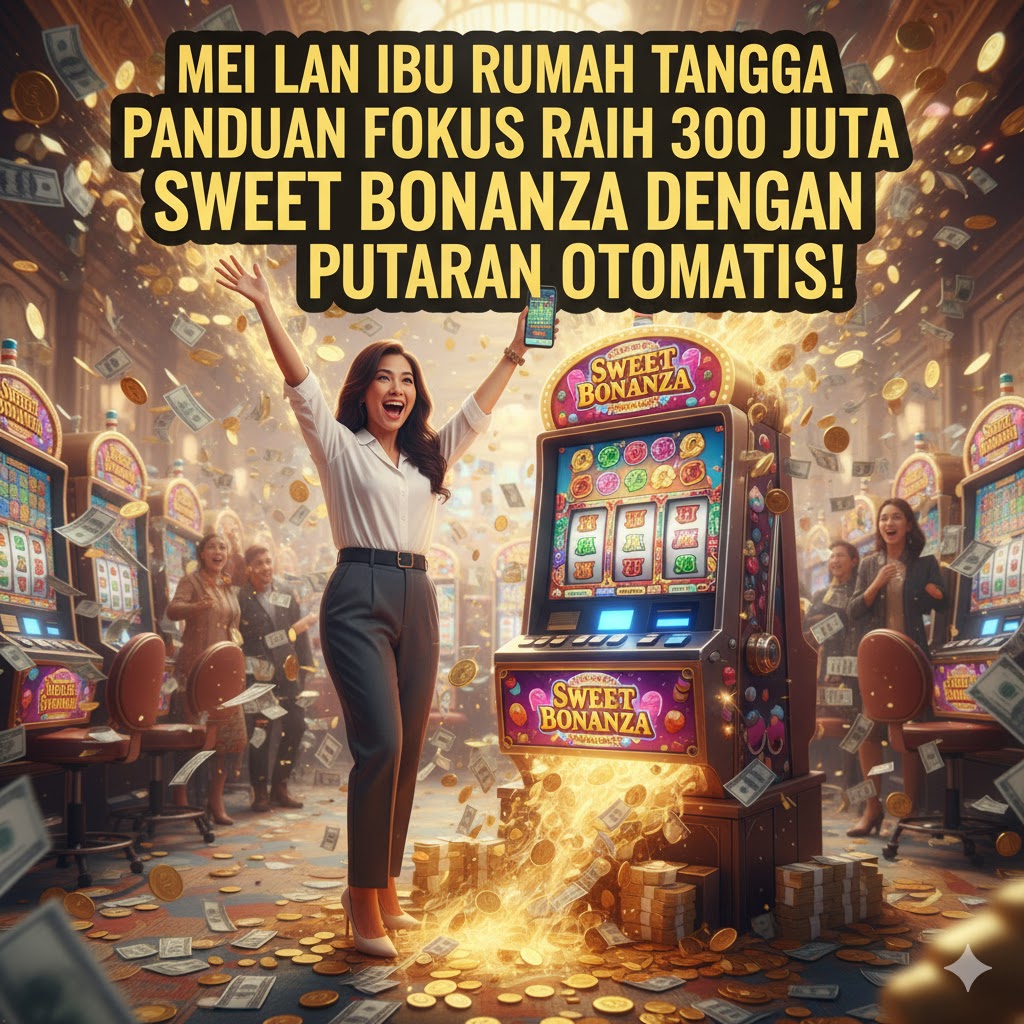 Mei Lan Ibu Rumah Tangga Panduan Fokus Raih 300 Juta Sweet Bonanza dengan Putaran Otomatis Hingga 500 Kali Nonstop Tanpa Gangguan