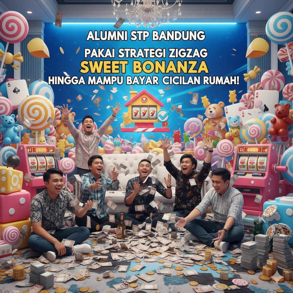 Alumni STP Bandung Antapani Gunakan Strategi Zigzag Sweet Bonanza Hingga Mampu Bayar Cicilan Rumah!