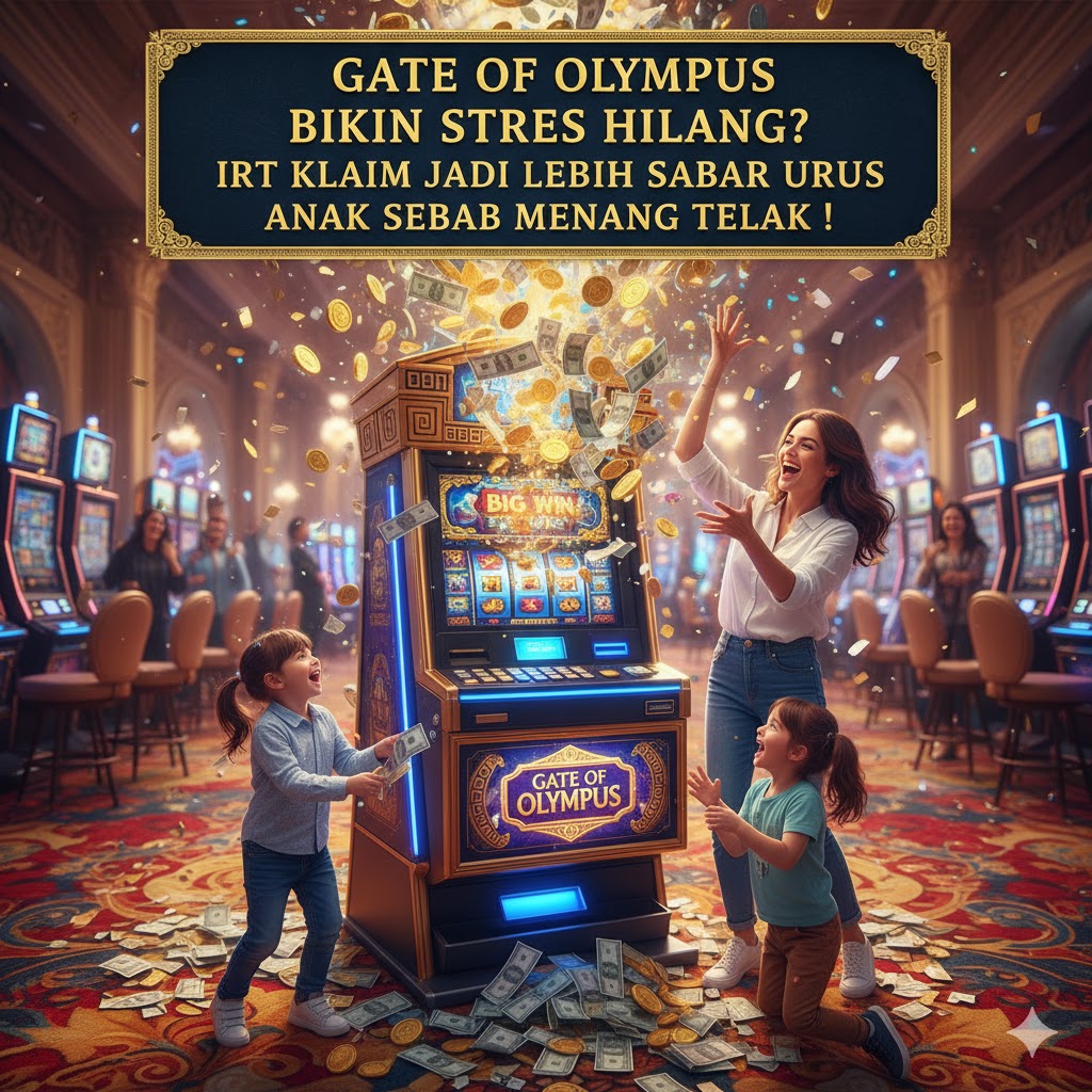 Gate of Olympus Bikin Stres Hilang? IRT Ini Klaim Jadi Lebih Sabar Urus Anak Setelah Menang Telak!