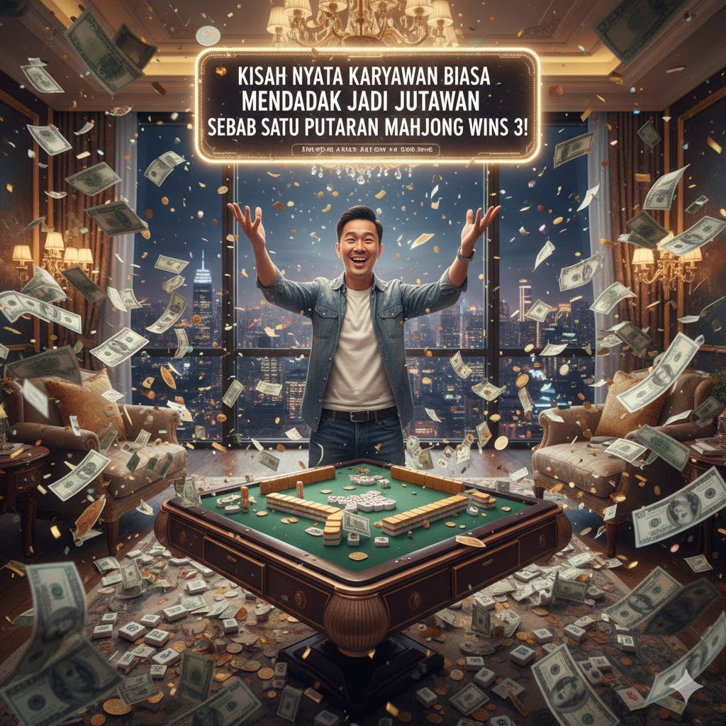 Kisah Nyata Karyawan Biasa Mendadak Jadi Jutawan Karena Satu Putaran Mahjong Wins 3!