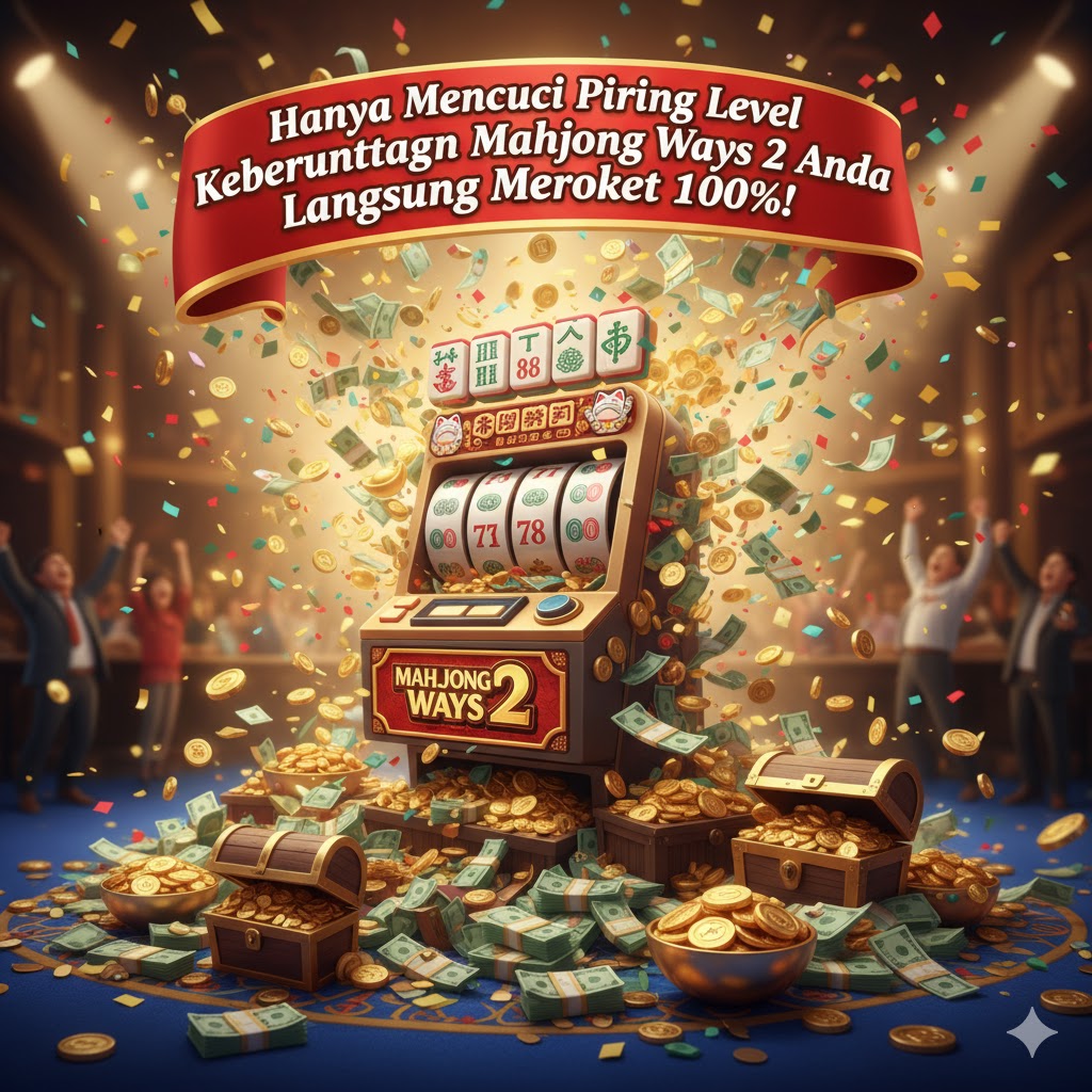 Hanya Dengan Mencuci Piring, Level Keberuntungan Mahjong Ways 2 Anda Langsung Meroket 100%! Ini Buktinya!
