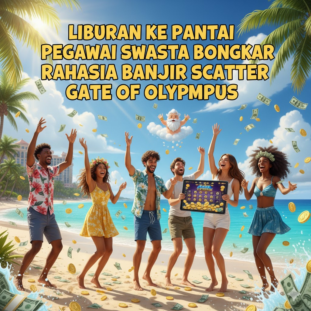 Liburan ke Pantai Pegawai Swasta Bongkar Rahasia Banjir Scatter Gate of Olympus Rp 30 Juta