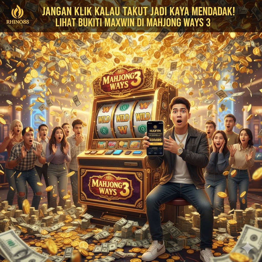 Jangan Klik Kalau Takut Jadi Kaya Mendadak! Lihat Bukti Maxwin di Mahjong Ways 3 Cuma Modal Receh!