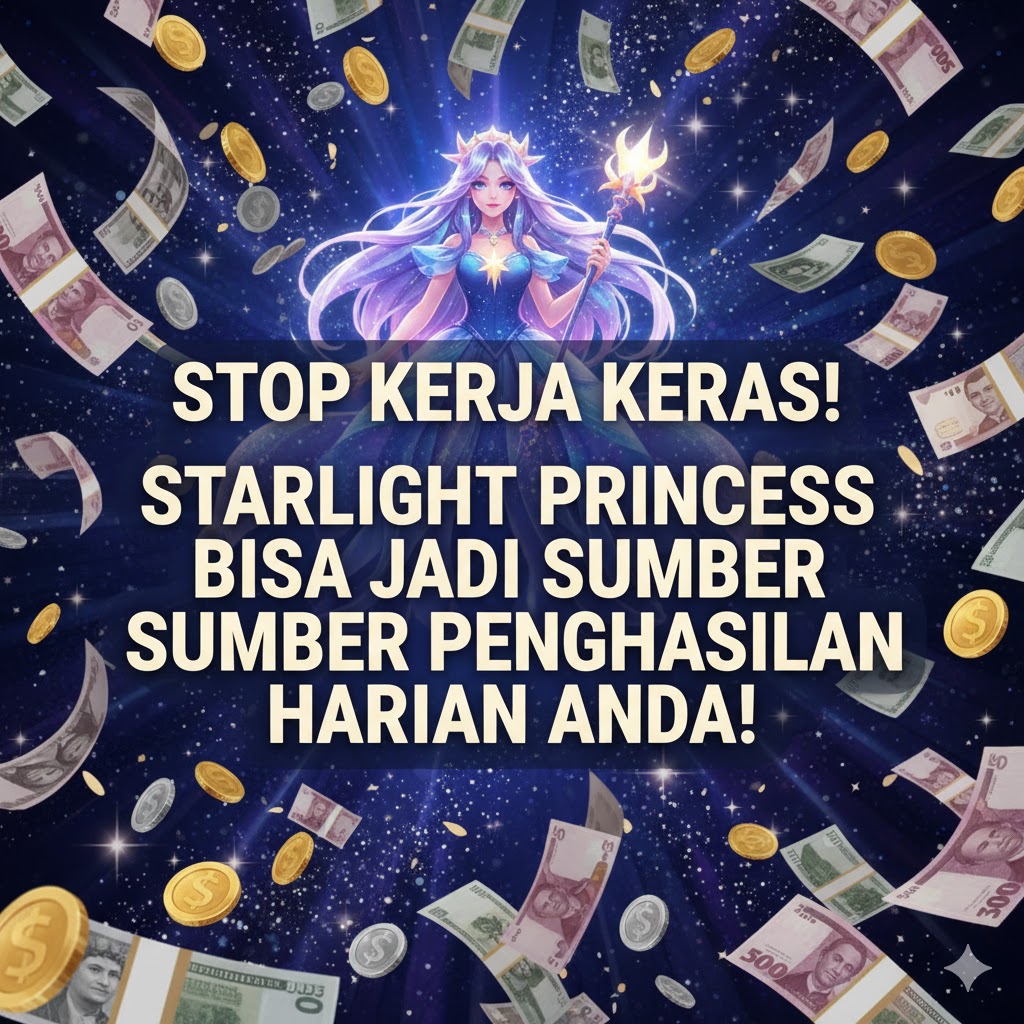 Stop Kerja Keras! Lihat Gimana Starlight Princess Bisa Jadi Sumber Penghasilan Harian Anda!