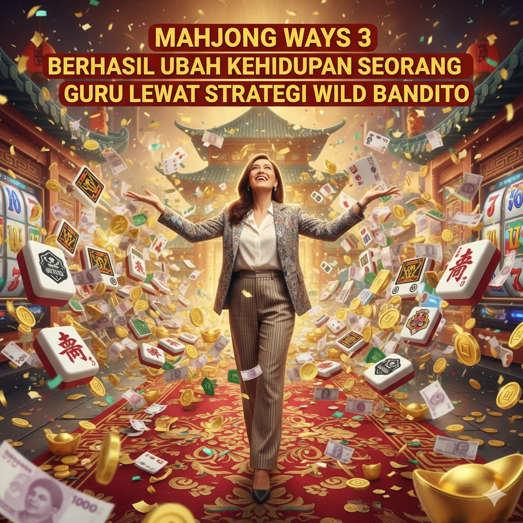 Mahjong Ways 3 Berhasil Mengubah Kehidupan Seorang Guru Lewat Strategi Wild Bandito