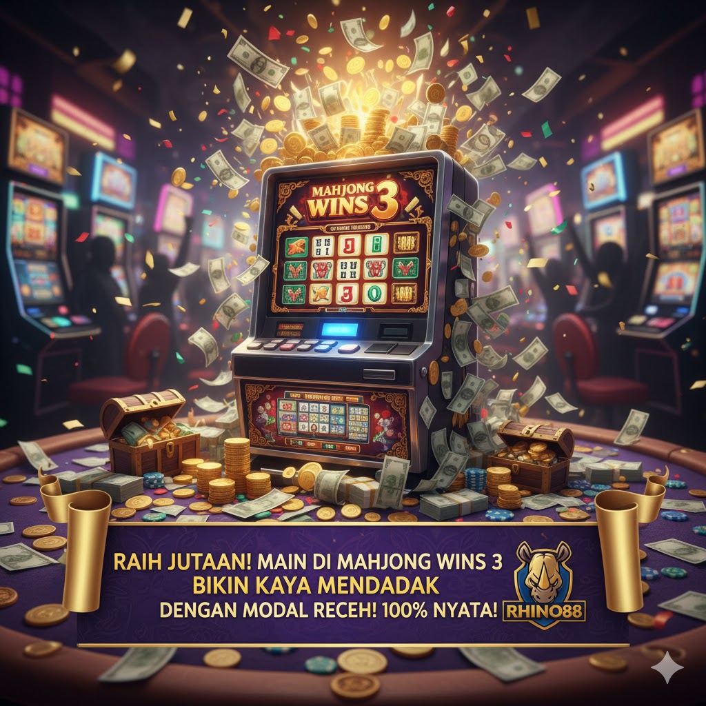 Raih Jutaan! Main di Mahjong Wins 3 Bikin Kaya Mendadak dengan Modal Receh! 100% Terbukti!