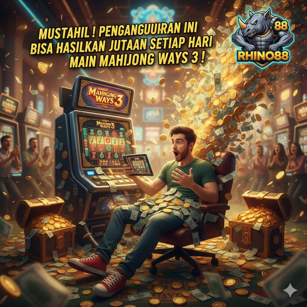 Mustahil! Pengangguran Ini Bisa Hasilkan Jutaan Setiap Hari Padahal Tak Bekerja, Ternyata Dia Main Mahjong Ways 3!
