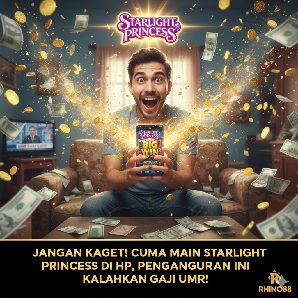 Jangan Kaget! Cuma Main Starlight Princess di HP, Pengangguran Ini Berhasil Kalahkan Gaji UMR!