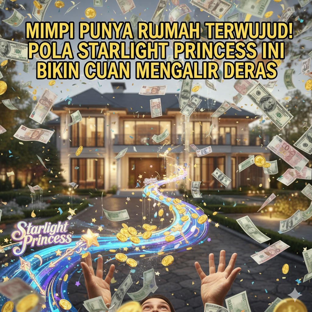 Mimpi Punya Rumah Terwujud! Pola Starlight Princess Ini Bikin Cuan Mengalir Deras