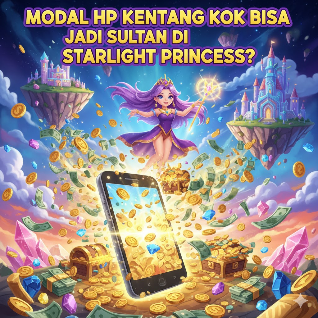 Modal HP Kentang Tapi Bisa Jadi Sultan di Starlight Princess? Baca Sampai Habis!