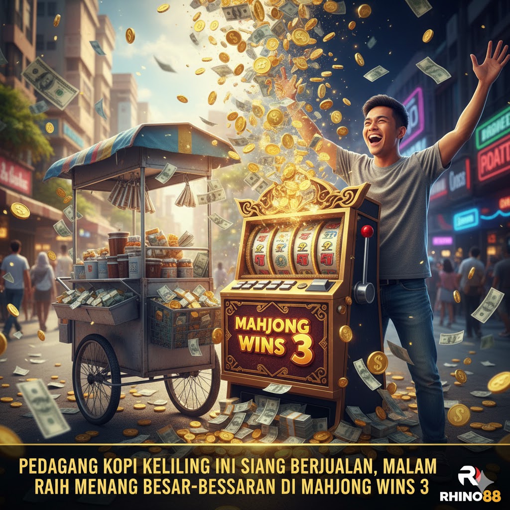 Pedagang Kopi Keliling Ini Siang Berjualan, Saat Malam Raih Menang Besar-besaran di Mahjong Wins 3