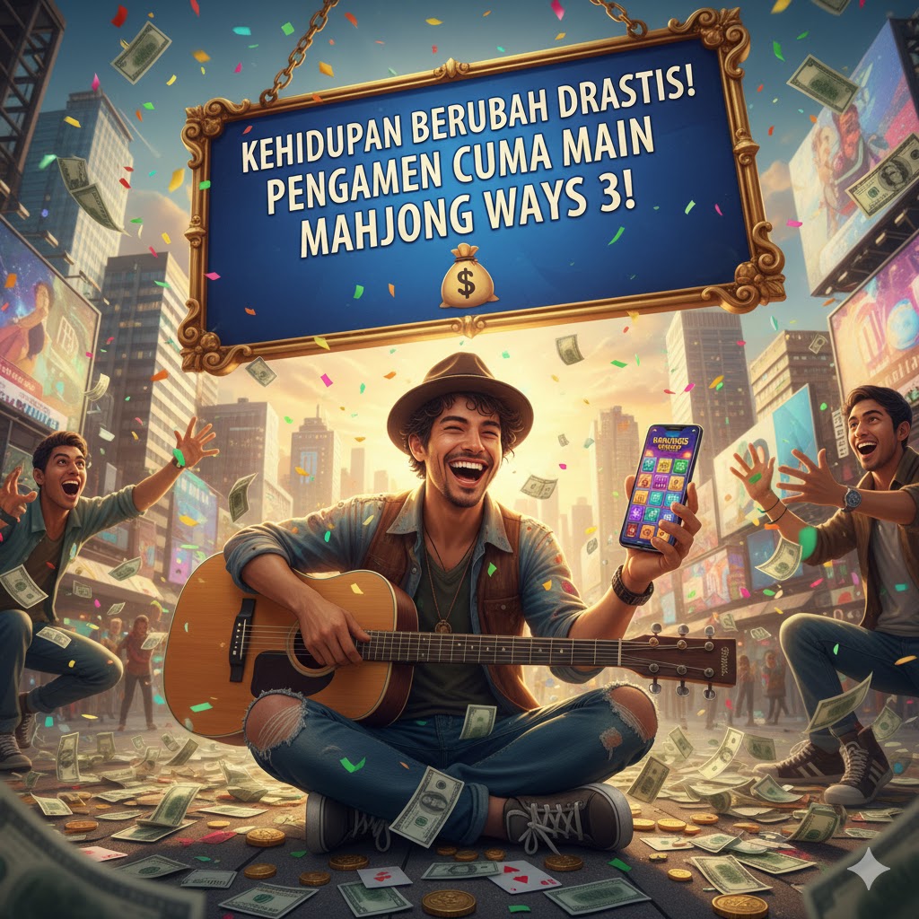 Kehidupan Berubah Drastis! Pengamen Cuma Main Mahjong Ways 3 Sejam Sehari dan Lihat Apa yang Terjadi!