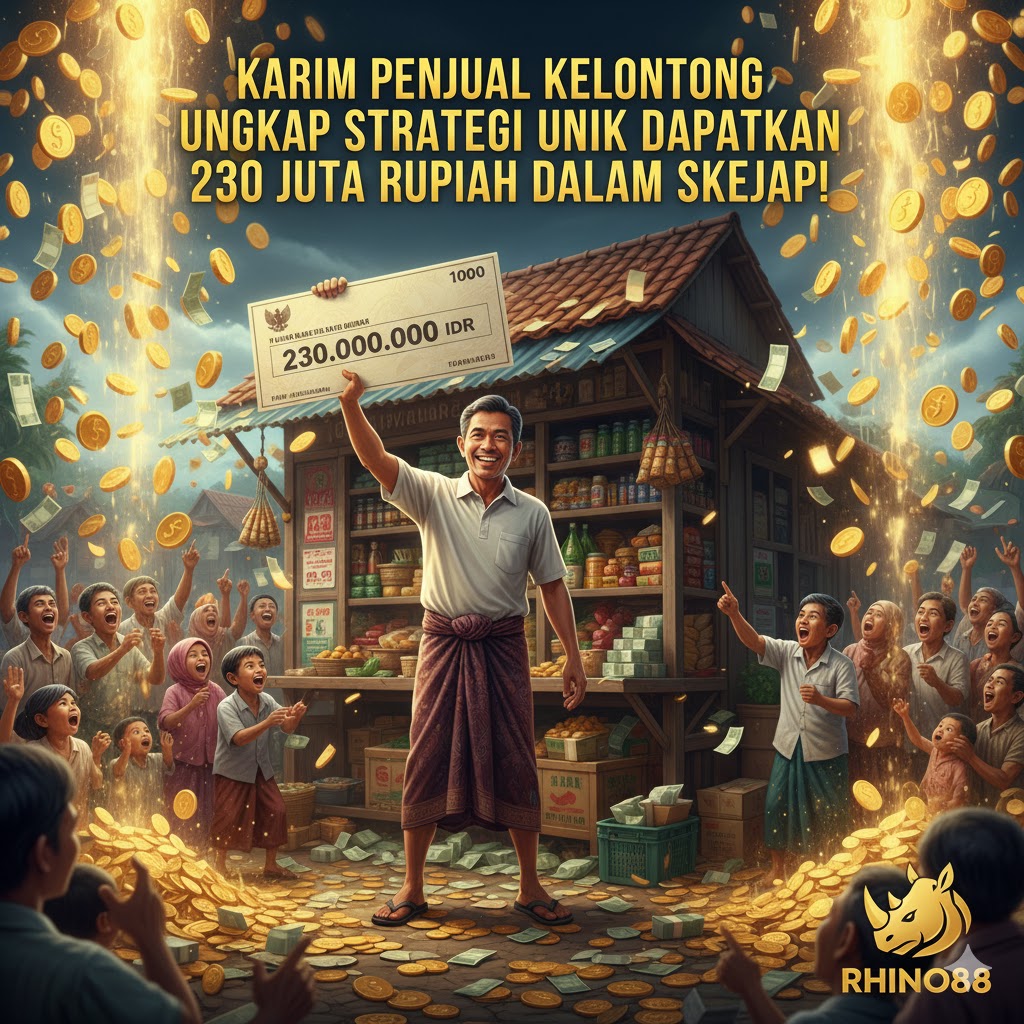 Bisakah Karim Penjual Kelontong Ungkap Strategi Unik Dapatkan 230 Juta Rupiah dalam Sekejap? Buktikan di Situs Ini