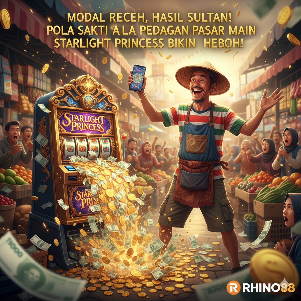 Modal Receh, Hasil Sultan! Pola Sakti Ala Pedagang Pasar Main Starlight Princess Bikin Heboh!