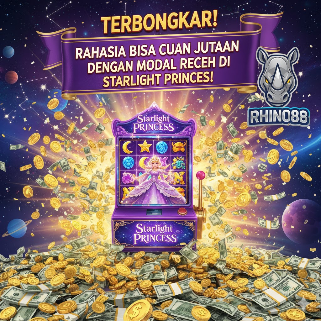 Terbongkar! Rahasia Bisa Cuan Jutaan dengan Modal Receh di Starlight Princess!
