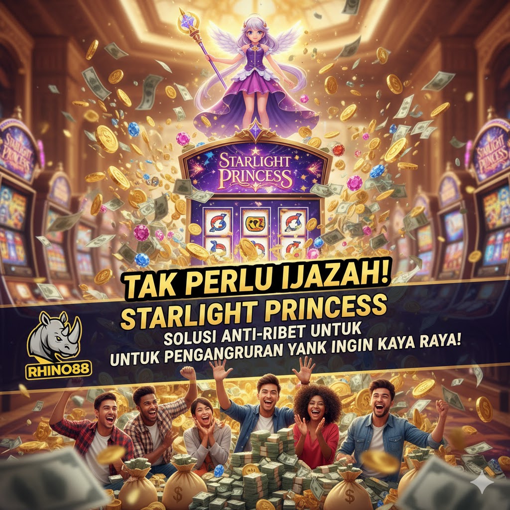 Tak Perlu Ijazah! Starlight Princess Solusi Anti-Ribet untuk Pengangguran yang Ingin Kaya Raya! Cukup Klik dan Ratusan Juta Masuk Rekening!