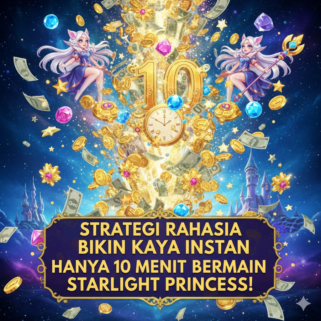 Berani Janji! Strategi Rahasia Ini Bikin Kaya Mendadak Hanya Dalam 10 Menit Bermain Starlight Princess!