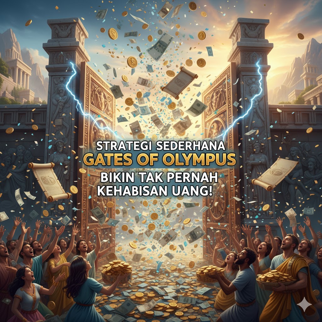 Viral! Strategi Sederhana yang Bikin Pemain Gates of Olympus Tak Pernah Kehabisan Uang!