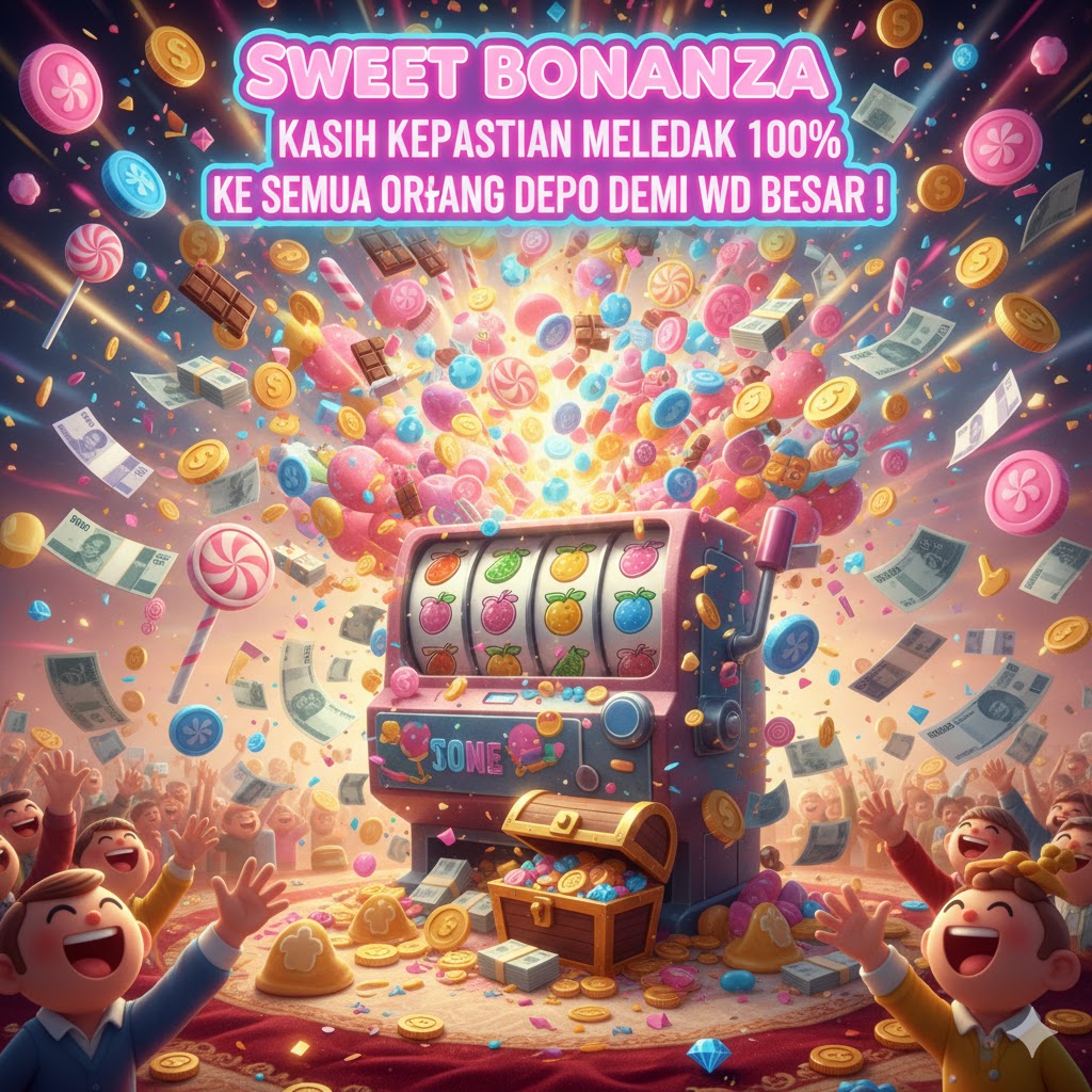 Sweet Bonanza Kasih Kepastian Meledak 100% ke Semua Orang, Auto Depo Demi WD Besar, Buruan! Buktikan Sendiri