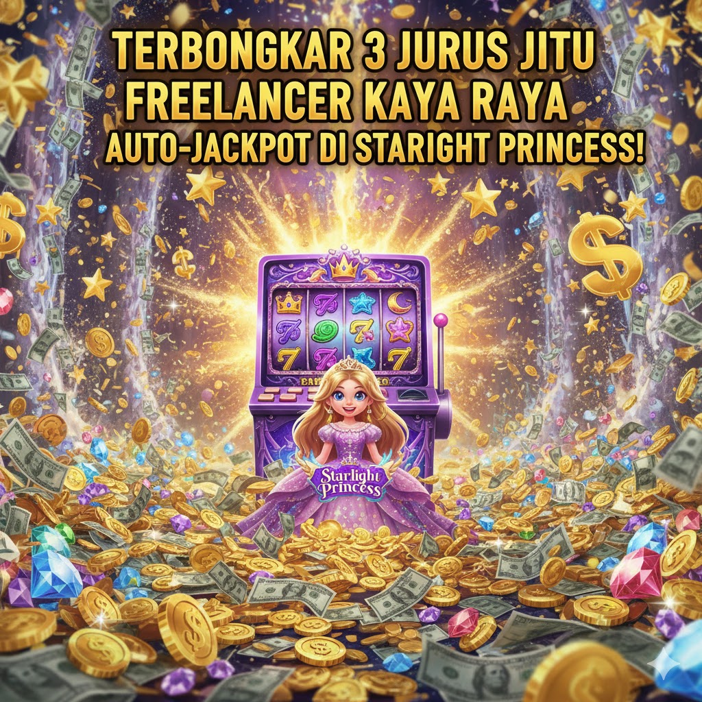Terbongkar 3 Jurus Jitu Freelancer Kaya Raya, Cuma 15 Menit Kerja, Sisanya Auto-Jackpot di Starlight Princess!