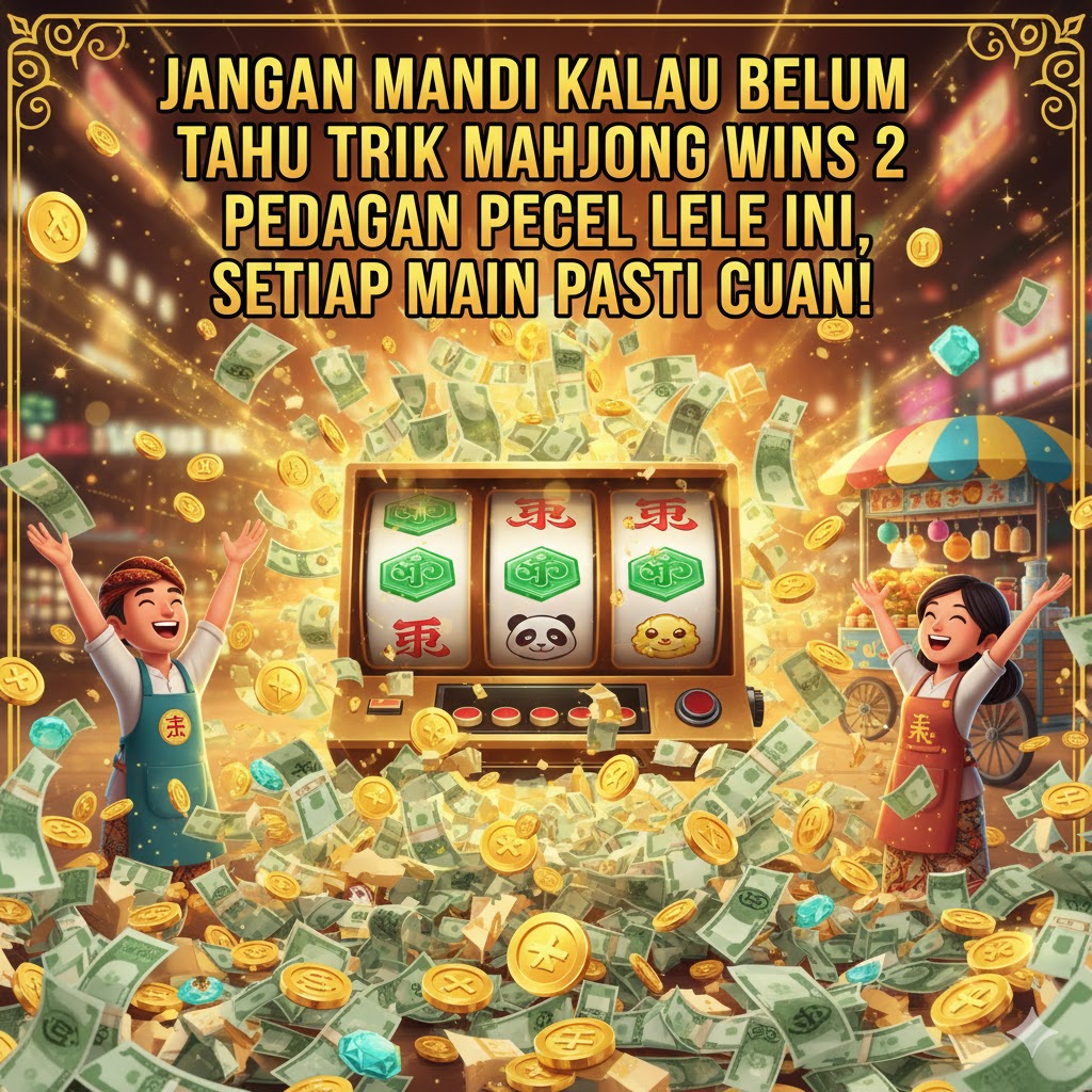Jangan Mandi Sebelum Tahu Trik Mahjong Wins 2 Pedagang Pecel Lele Ini, Setiap Main Pasti Cuan!
