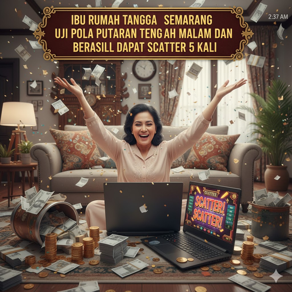 Novi Ibu Rumah Tangga Semarang Uji Pola Putaran Tengah Malam dan Berhasil Dapat Scatter 5 Kali